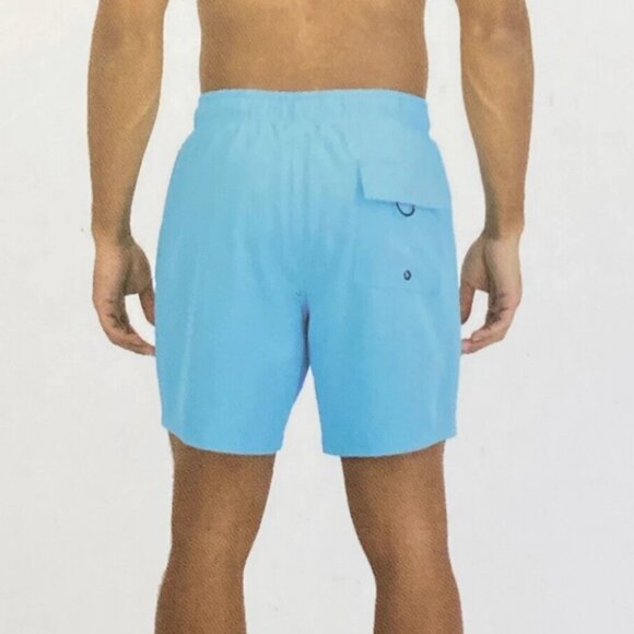 SPYDER Blue Swim Shorts Men's Size XL Quick Dry UPF 30+ Boxer Lined Trunks - Picture 6 of 16